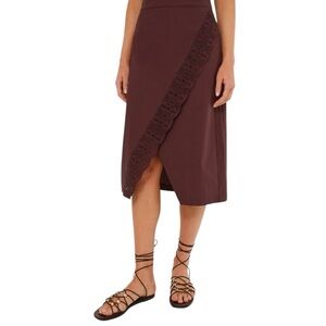 Tuckernuck Winetasting Midi Skirt, Size 10